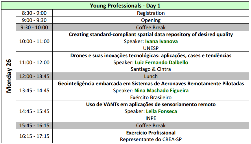 Young Professional - Day 1